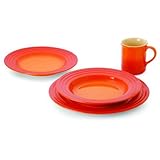 Le Creuset Stoneware 4-Piece Dinnerware Set