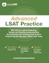 Advanced LSAT Practice: 905 Difficult Logical Reasoning, Games and Reading Comprehension Questions from the 10 Actual and 10 More Preptest Books and other Official LSAT Tests