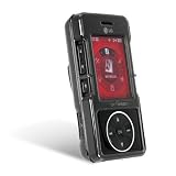 EFORCITY Premium Clip-On Crystal Case w/Belt Clip for LG Chocolate VX8500, Smoke
