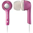 Pink Earbuds with Extended Bass