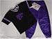 Kansas State Wildcats NCAA (University) Kids/Child Black Jersey & Pants Set