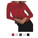 UltraClub - Ladies' Egyptian Interlock Crewneck Top (8509)