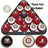 NCAA Alabama Roll Tide Billiard Balls - B000AQG2YC