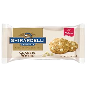 Ghirardelli Chocolate Classic White Chocolate Baking Chips, 11 oz.
