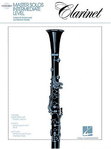 Master Solos Intermediate Level - Clarinet: Book/CD Pack