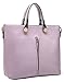 Heshe® Fashion Women Leather Top-handle Tote Cross Body Shoulder Bag Messenger Purse for Lady Simple Style