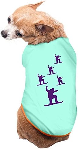 YXMXL Multiple Snowboarder Small Pet Dog Vest Pet Clothes SkyBlue