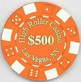 Las Vegas High Roller Casino $500 Poker Chips, Set of 25