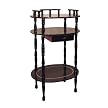 Cherry 3-Tier Phone Table