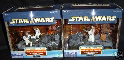 Star Wars Action Figure - Walmart Trash Compactor Figure Sets 1 and 2, Star Wars Action Figures,Star Wars Action Figure,Star Wars Figures,Star Wars Toys Figure,Hasbro Action Figure,Hasbro Star Wars Action Figure