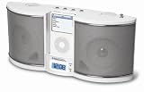 Emerson iTone iP100 Portable Sound System for iPods (White)