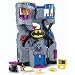 Imaginext Batcave with a Batman figure, a Robin figure, a batcycle, a bat-glider, a computer consol and two small accessories_s-2