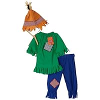 Mullins Square Scarecrow , Blue/Green - 6-18 Months