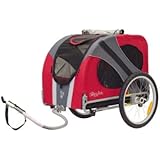DoggyRide Novel Dog Bike Trailer, Urban Red
