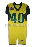 Yellow No. 40 Team Issued Oregon Nike Football Jersey