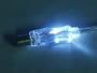 QVS CC2209C-06WHL USB 2.0 Cable with White LEDs - 6 Feet