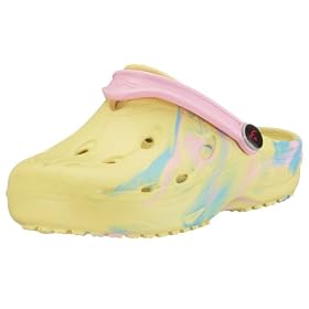 Chung Shi Dux Kids multicolor gelb/rosa/hellblau 8900510, Unisex - Kinder Clogs & Pantoletten
