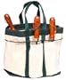 The Rumford Gardener BGS1002 Garden Tote with 3 Oxford Tools