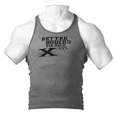 Better Bodies - X rib Tank Gr��e XL Farbe Greymelange (Grau)