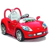 FERNBEDIENBARES MP3 Cabriolet Elektro Kinder Auto Kinderfahrzeug Elektroauto Kinderauto ROTvon "crooza"
