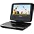 Coby TFDVD7379 7-Inch Portable DVD/CD/MP3 Player with DivX Playback (Black)
