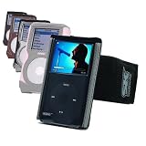 Apple iPod Video 30GB, 60GB, 80GB & NEW Classic 80GB & 160GB LifeStyle SoundKase Workout Case w/ Armband (Army, Camo, Black, Light Blue, RockStar, Tropic, Hawaiian)