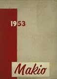 "Makio" Ohio State University Yearbook Annual 1953 with "Talking Makio" 45-RPM Record (Howard "Hopalong" Cassady Freshman Year)
