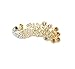 Jackie Fashion Women Lady Peacock Full Crystal Rhinestones Hairpin Hair Clip