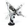 WOWWEE Moth Silver Black Indoor Outdoor Flyer