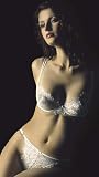 CHRISTINA- twin strap, sheer, underwire bra - As shown