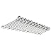 SK 89900 12 Piece 8-Millimeter to 19-Millimeter Locking Flex G-Pro Metric Ratcheting Wrench Set