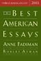 The Best American Essays 2003