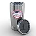 "American & Proud" Stainless Steel Insulated Coffee / Tea Travel Mug / Tumbler - Large Reusable 16oz Double-Walled Cup With Spill-Proof Lid For Men, Women & Hot / Cold Drinks & Custom Beverages - Lifetime Warranty & 100% Customer Satisfaction Guarantee