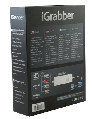 More of Geniatech iGrabber One Touch Video Grabber For MAC and PC, Push Button Recording,best vcr dvd recorder,best vcr dvd recorder combo,best vcr player