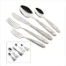 GARDENIA 20 PIECE STAINLESS STEEL FLORAL FLATWARE SET