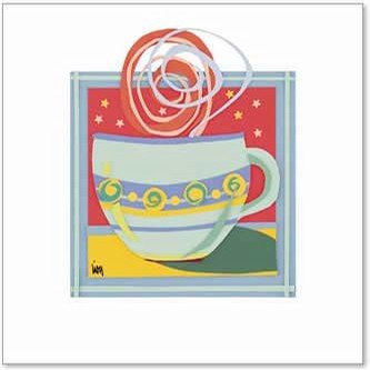 Cup of Joy II, Art Poster by Lisa McNealus, size 8