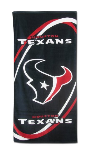 Houston Texans Fiber Reactive Pool/Beach/Bath Towel (Team Color)