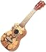 WOODEN UKULELE BROWN ALOHA PRINT 18 INCHES HAWAII MUSIC