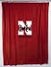 Nebraska Huskers Shower Curtain