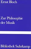 Zur Philosophie der Musik