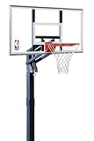 Spalding In-Ground Basketball System with 54-inch Steel Framed Glass Backboard