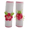 goldbug Animal Strap Cover Flower/Ladybug カーシートストラップカバー テントウ虫 ポリエステル 90356