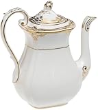 Spode Stafford White Coffee Pot and Cover 6 cup