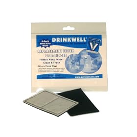 Drinkwell Original 2-Chamber Replacement Filter, 4-per Package