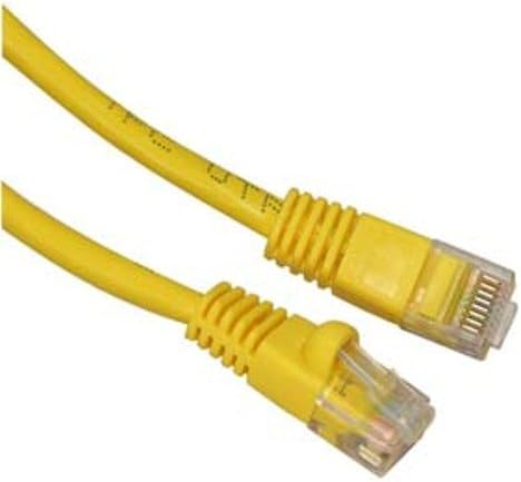(Pack of 20) 3 ft Cat-6 Network Ethernet Patch Cable - Yellow (Cat6)
