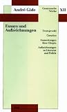 Gesammelte Werke, 12 Bde., Bd.12, Essays und Aufzeichnungen: Dostojewski. Corydon. Aufzeichnungen �ber Chopin. Aufzeichnungen zu Literatur und Politik - Andre Gide