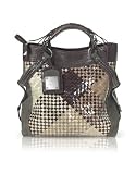 Francesco Biasia Emy - Woven Calf Leather Large Tote Bag
