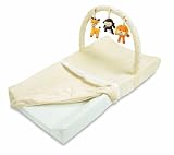 Summer Infant Plush N' Play Changing Pad with Toy Bar, Ivory