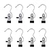 Ilyever Set of 8 Laundry Hooks Pins Boot Hanger Hold Hanging Clips Home Travel Portable