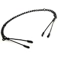 Heart 2 Heart Nipple Tweezer Clamps with Chain, Black